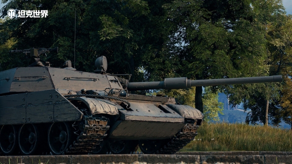 爆改传奇T-54D亮相《坦克世界》2024翡翠岛交易会_图片